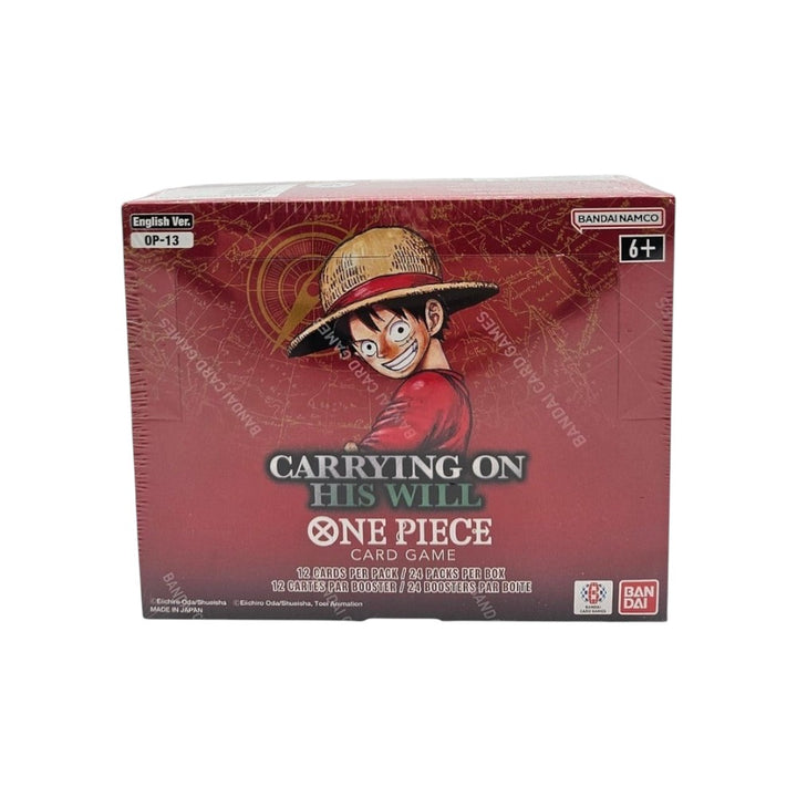 ONE PIECE Card Game - Carrying On His Will [OP-13] Booster Box (English)