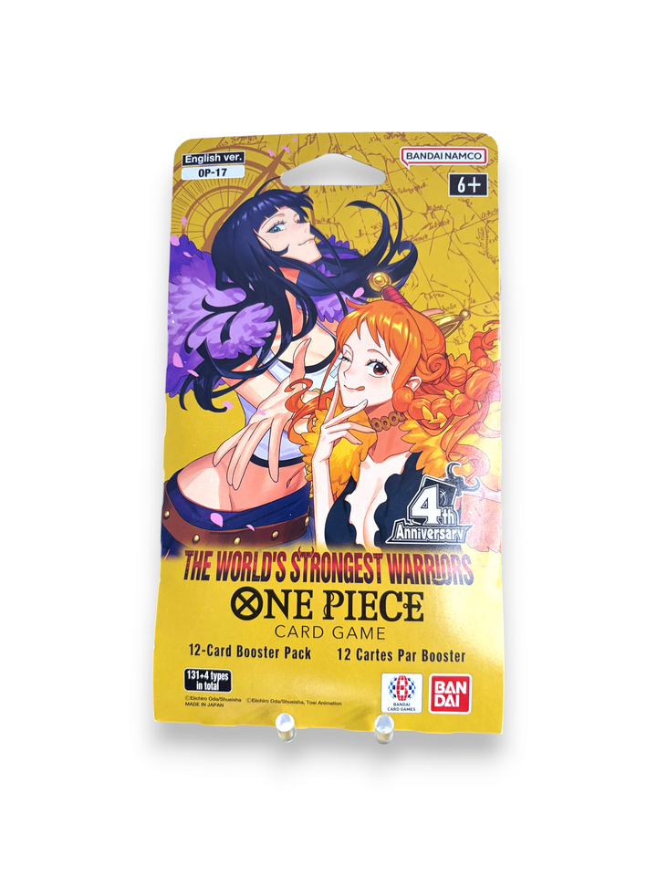 One Piece - OP-17 The World's Strongest Warriors Sleeved Booster Pack