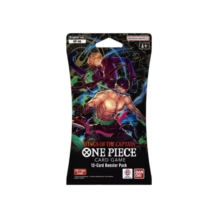 ONE PIECE Card Game - Wings of the Captain [OP-06] Sleeved Booster Pack (English)
