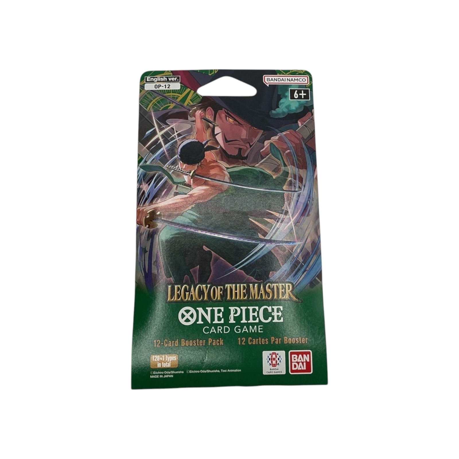 Lowkey Stock factory sealed ONE PIECE Card Game Legacy of the Master OP-12 booster pack with 12 randomized cards