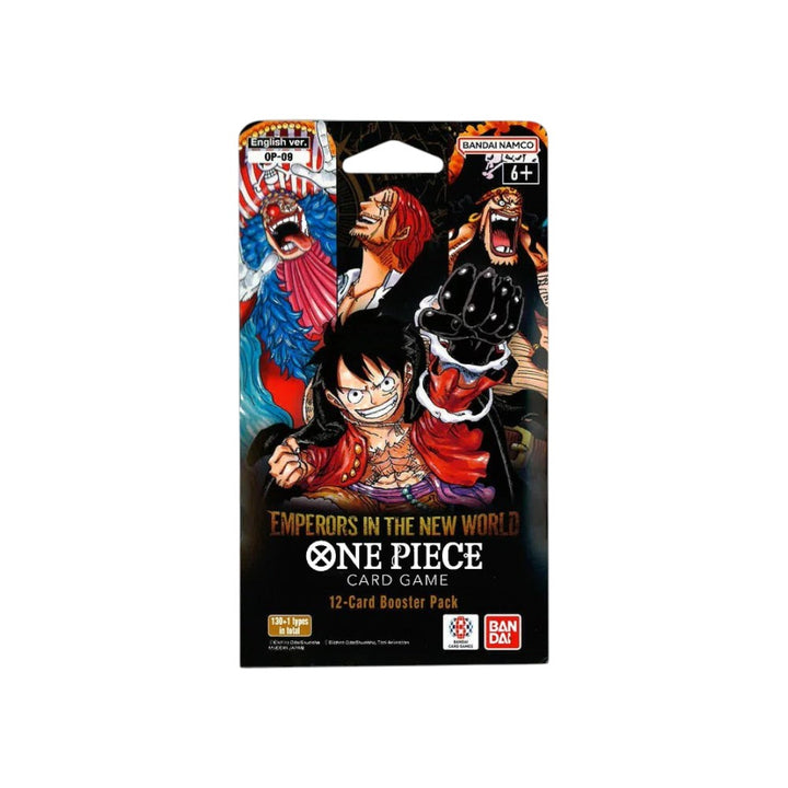 ONE PIECE Card Game - Emperors in the New World [OP-09] Sleeved Booster Pack (English)