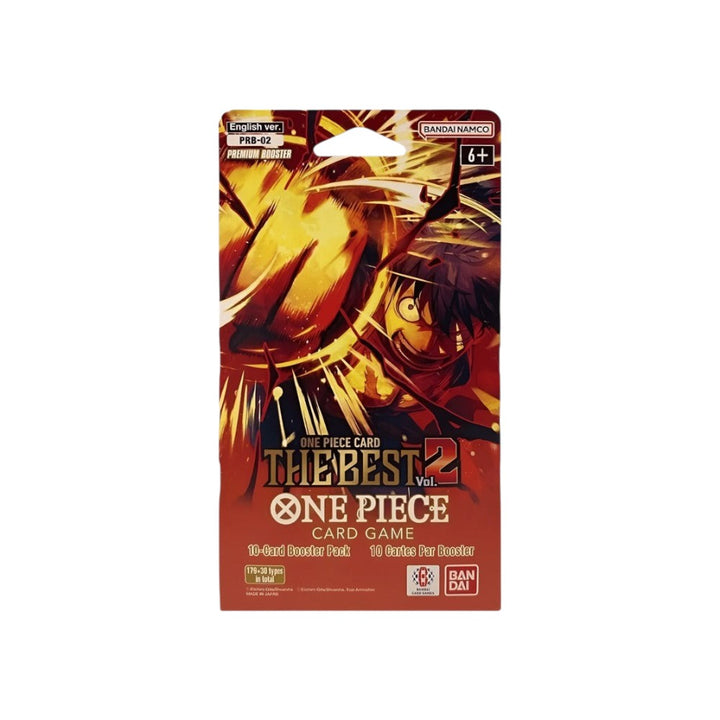 ONE PIECE Card Game - Premium Booster -ONE PIECE CARD THE BEST Vol. 2- [PRB-02] Sleeved Booster Pack (English)