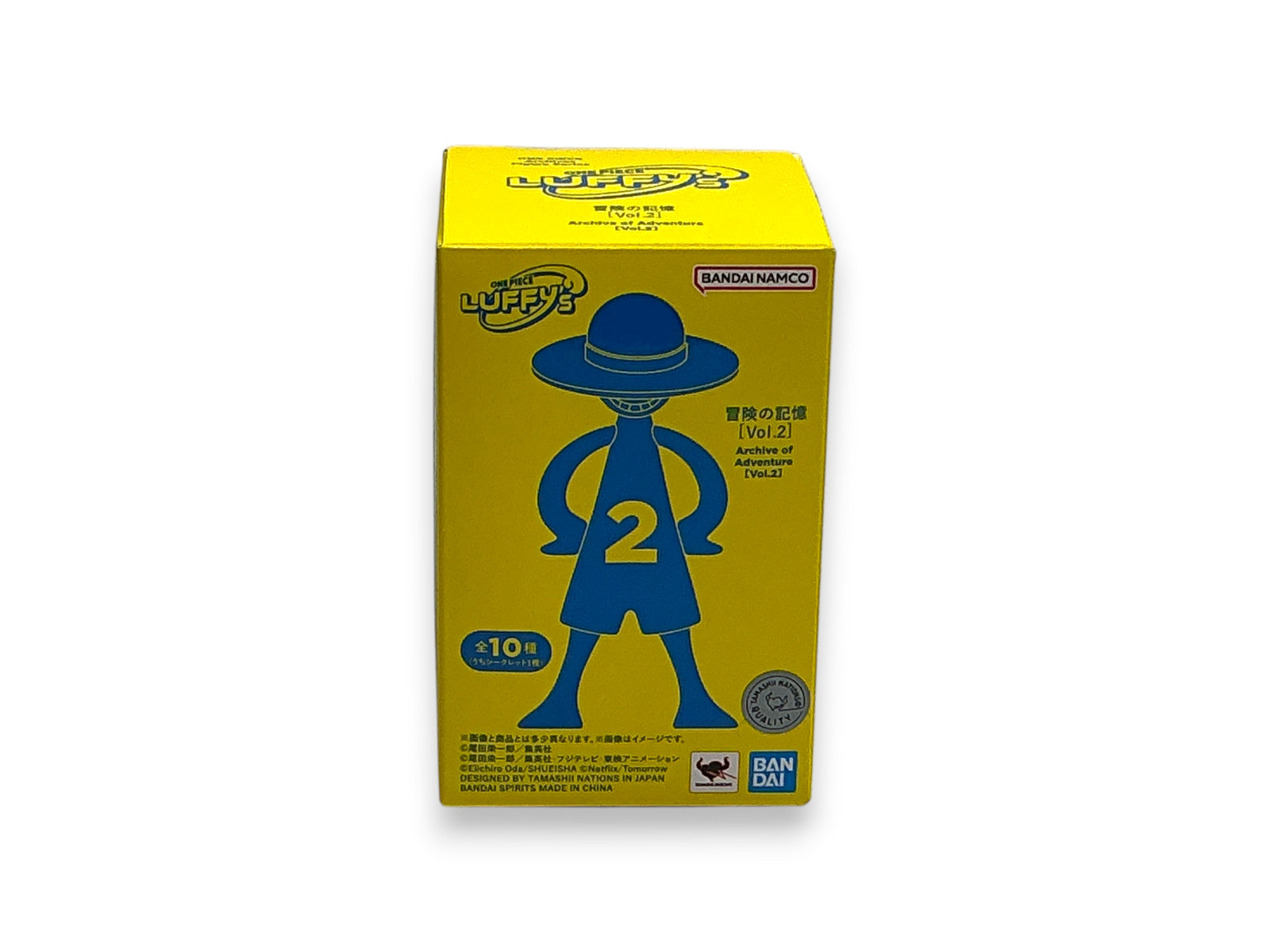 Lowkey Stock Tamashii Nations One Piece Luffy's Archive of Adventure Vol. 2 yellow blind box collectible figure