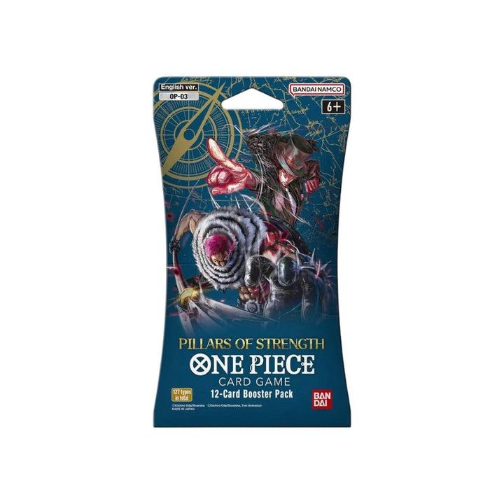ONE PIECE Card Game - Pillars of Strength [OP-03] Sleeved Booster Pack (English)