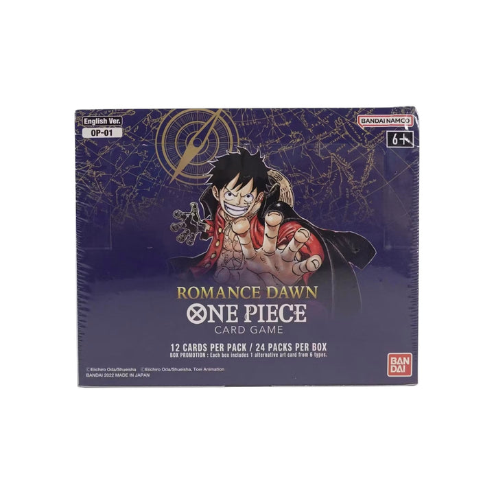 ONE PIECE Card Game - Romance Dawn [OP-01] Booster Box - White Bottom (English)