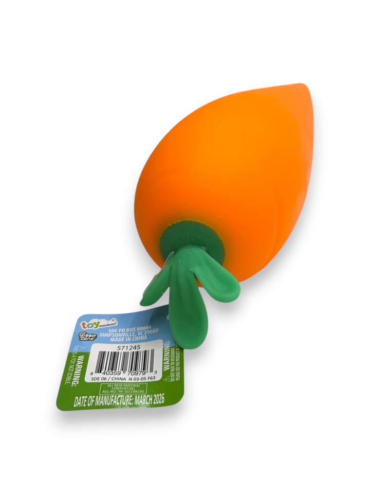 Giggle Zone Oversized-Carrot Squishy