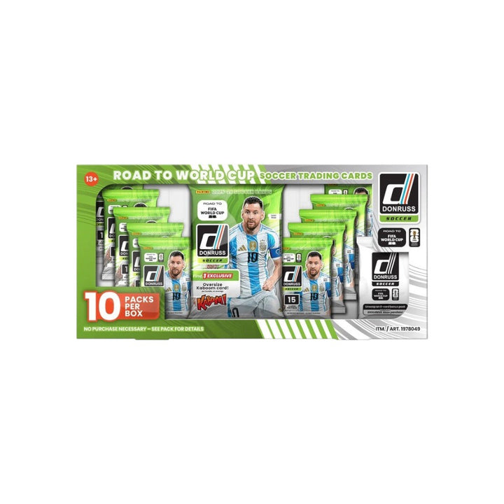 2025-26 Panini Donruss Road to FIFA World Cup Soccer Costco Exclusive Collection Box