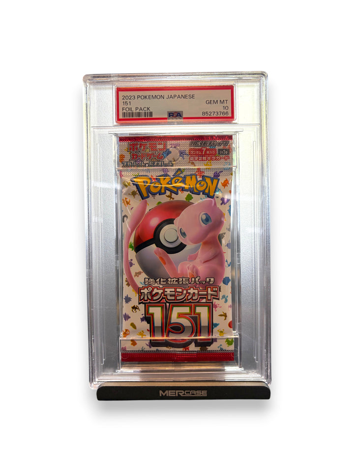 2023 Pokemon TCG Japanese 151 Foil Pack SEALED - PSA 10