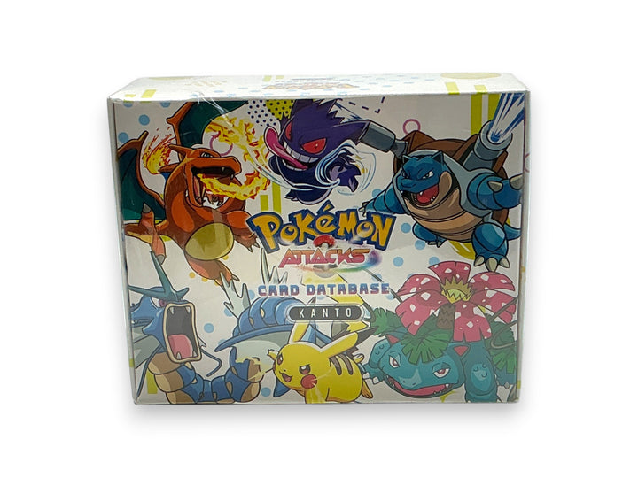 UNLICENSED Pokemon Attacks Card Database Kanto Box SEALED