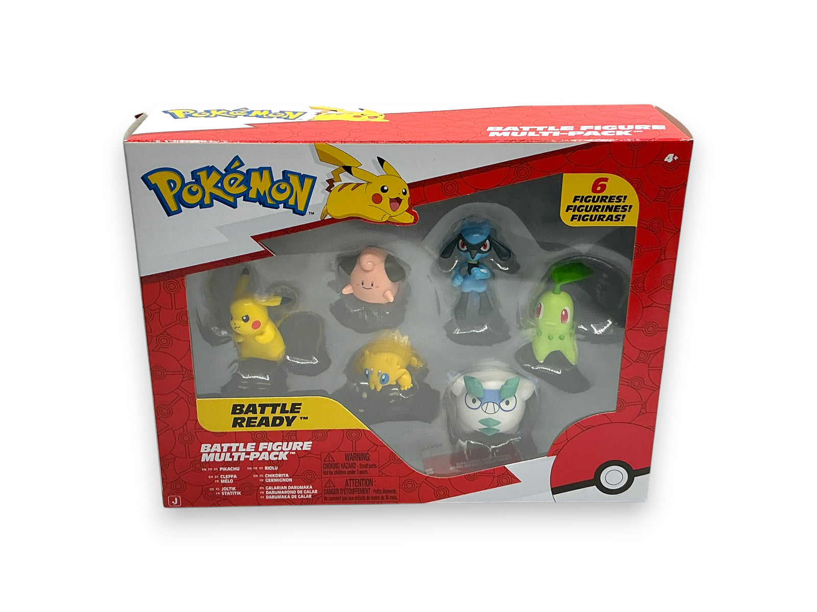 Lowkey Stock Pokemon Battle Figure Multi-Pack featuring 6 collectible character figures in original display box