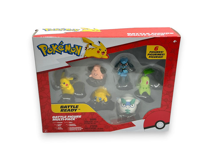 Pokemon Battle Figure Multi-Pack 6 Battle Ready Figures Scaled For Battle New