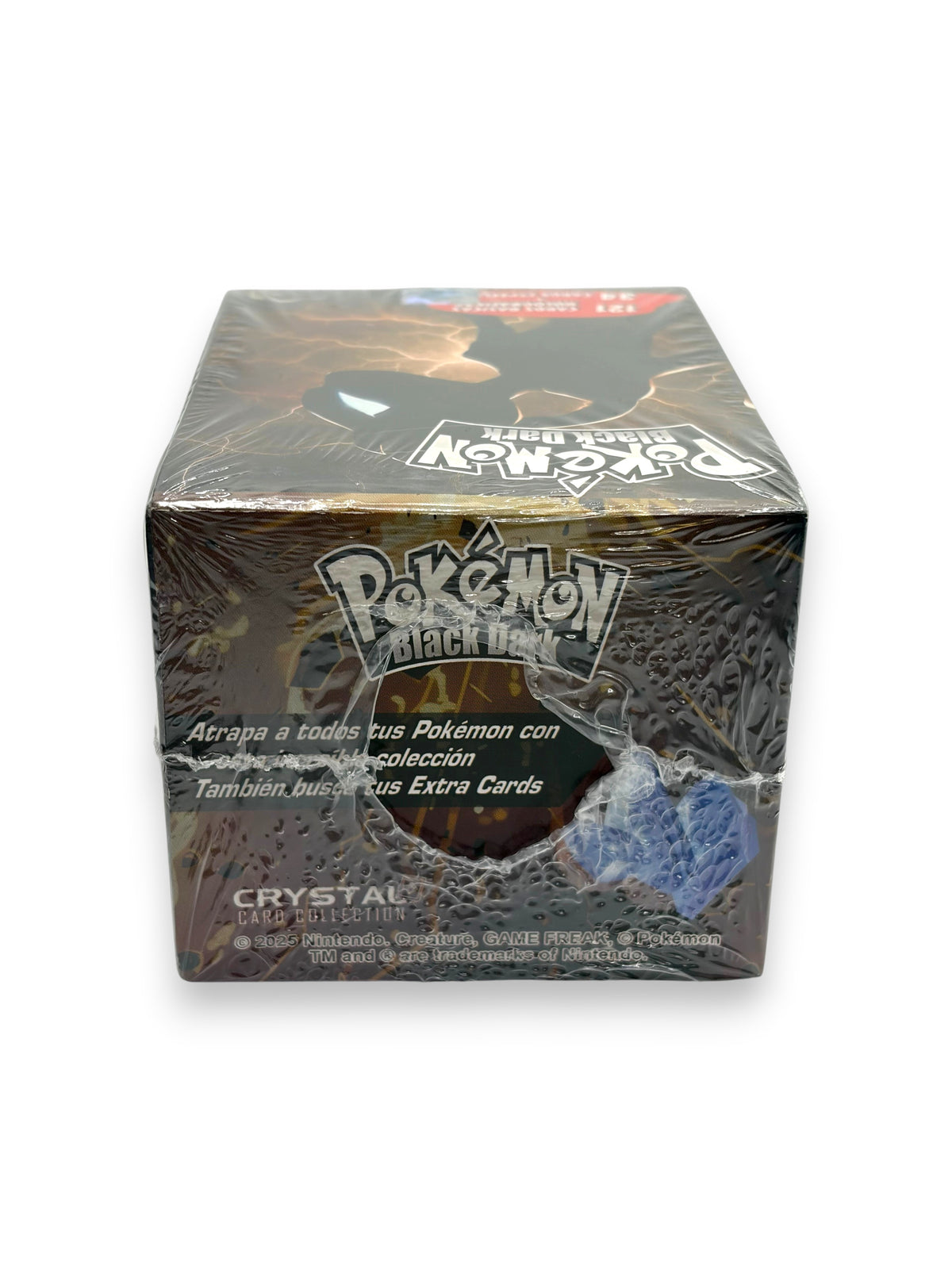 Lowkey Stock sealed Peruvian Pokémon Black Dark Crystal Card Collection box featuring Mewtwo artwork