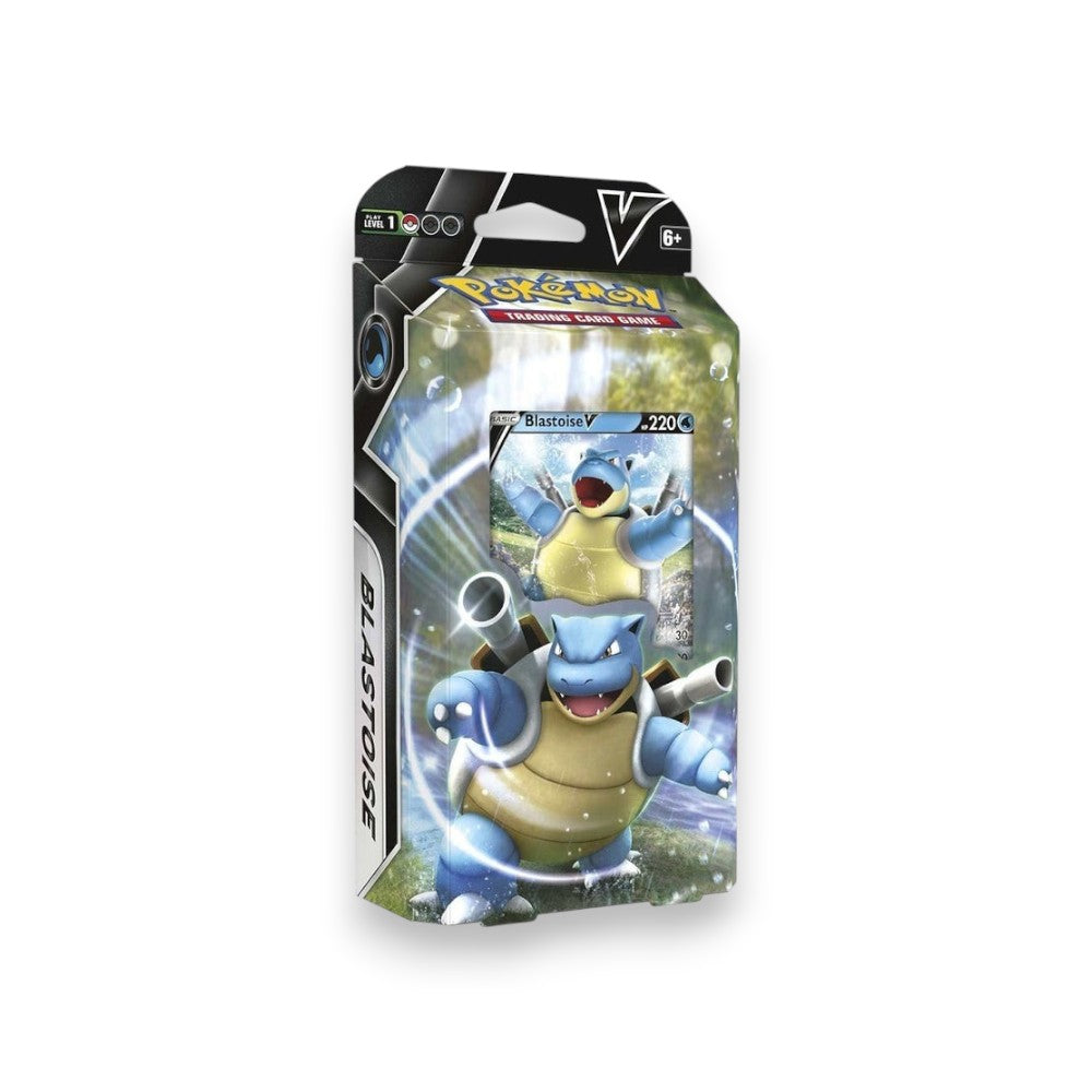 Lowkey Stock Pokémon TCG V Battle Deck featuring Blastoise V in its original retail packaging