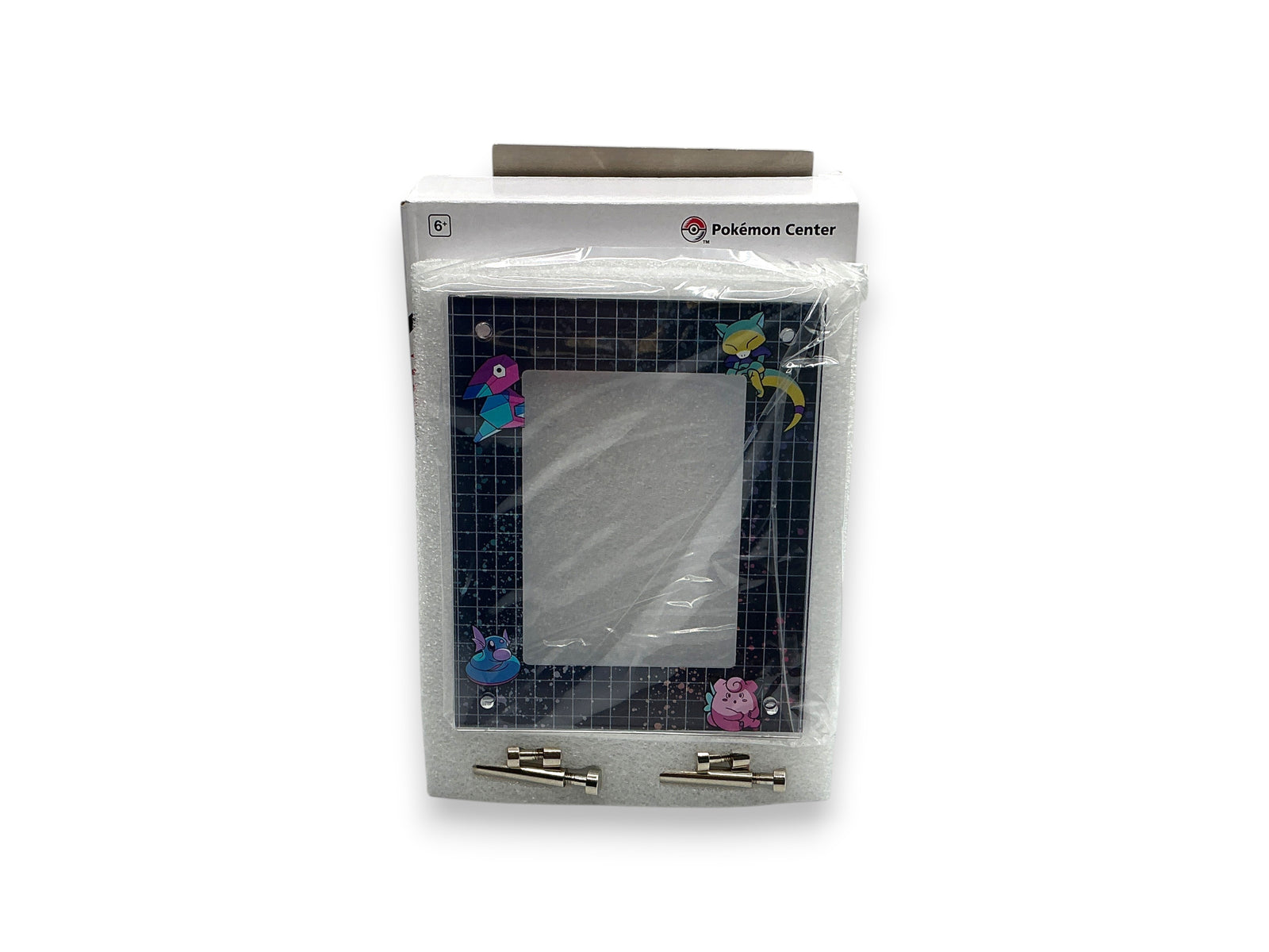 Lowkey Stock Pokémon TCG Celadon Game Corner acrylic card protector display case with character graphics