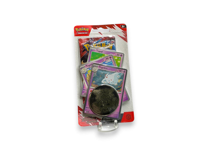 Pokemon Destined Rivals - Checklane Blister Pack - Togekiss Triple Promo