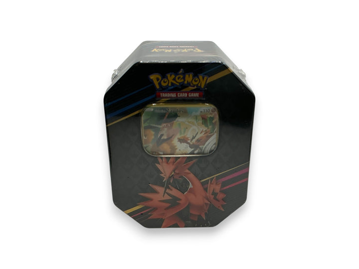 Pokemon TCG 2023 Crown Zenith SWSH Galarian Zapdos Tin SEALED