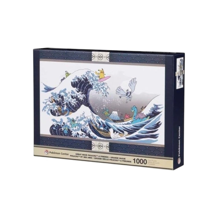 Pokémon Center Exclusive - Great Wave Pikachu & Friends Puzzle (1000 Pieces)