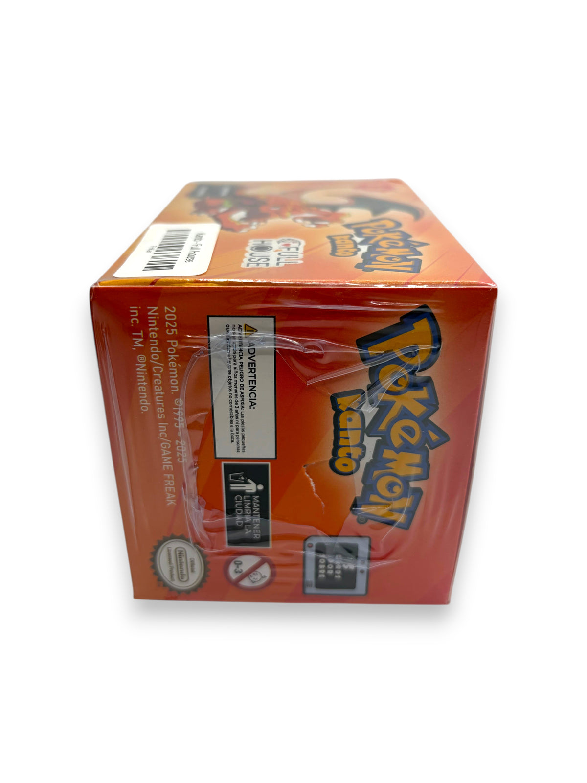 Lowkey Stock unlicensed Pokemon Kanto Full House trading card booster box in orange packaging with plastic seal