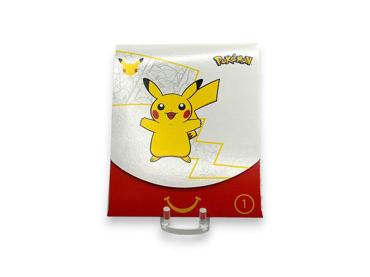 1 Pokemon 25th Anniversary McDonalds 2021 Promo Sealed Pack - Pikachu Outstretched