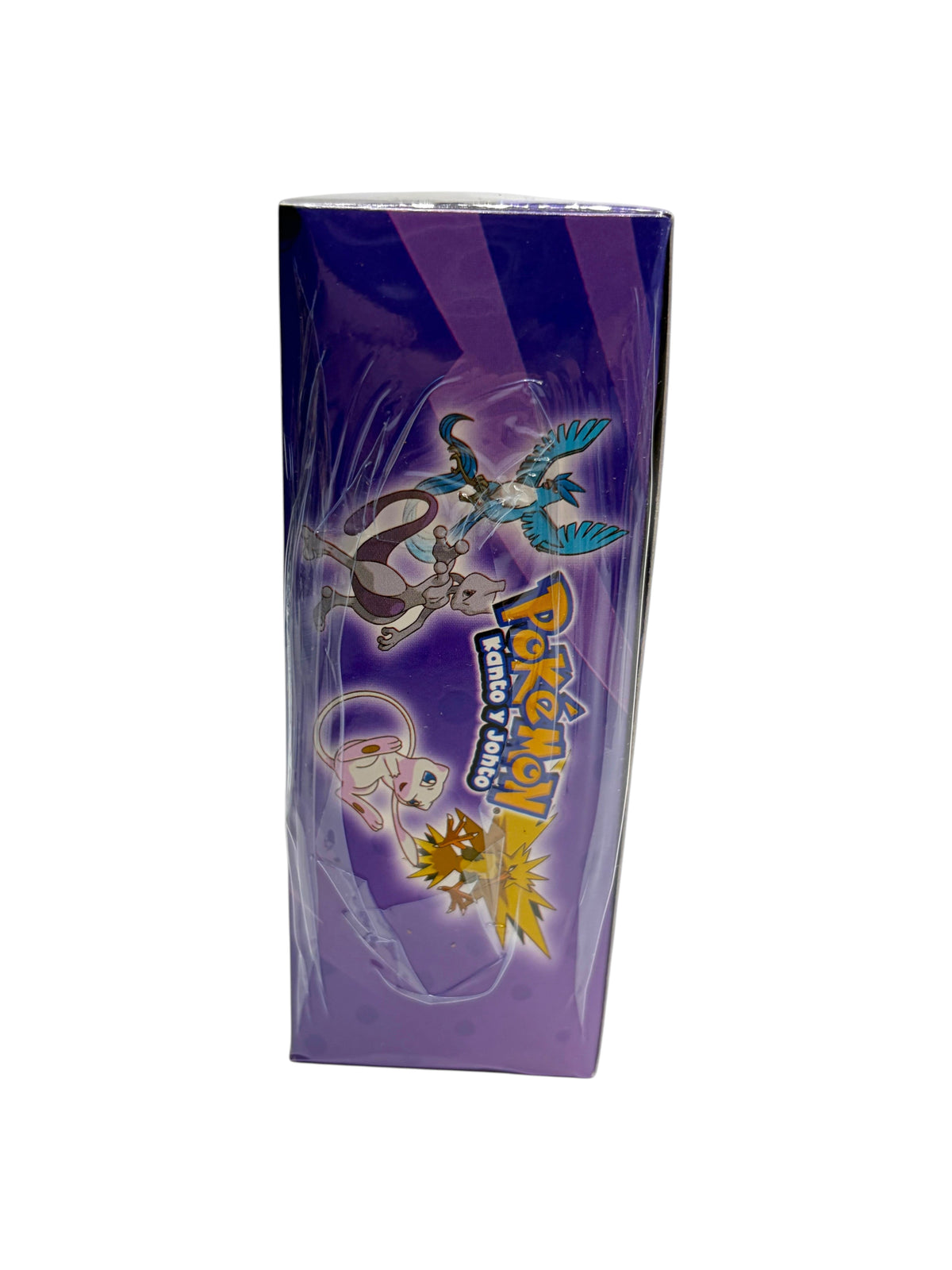 Lowkey Stock Pokémon Full House Kanto & Johto Mew Edition sticker box featuring purple packaging and legendary characters