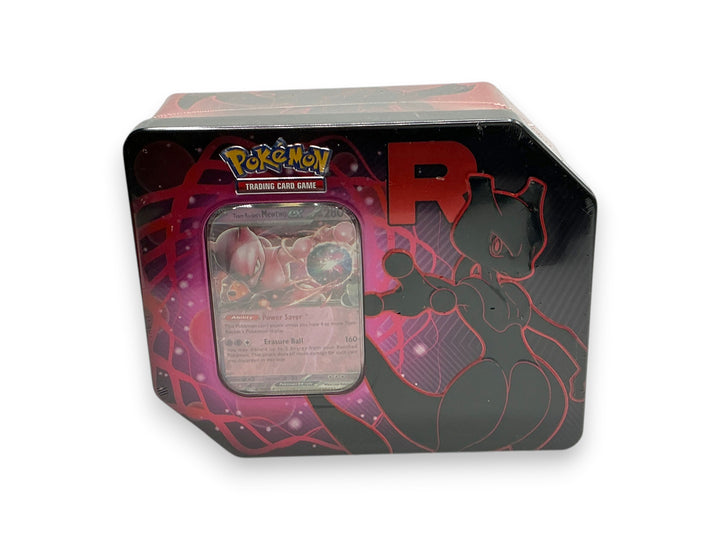 Pokemon TCG Team Rockets Mewtwo EX Tin - Factory Sealed