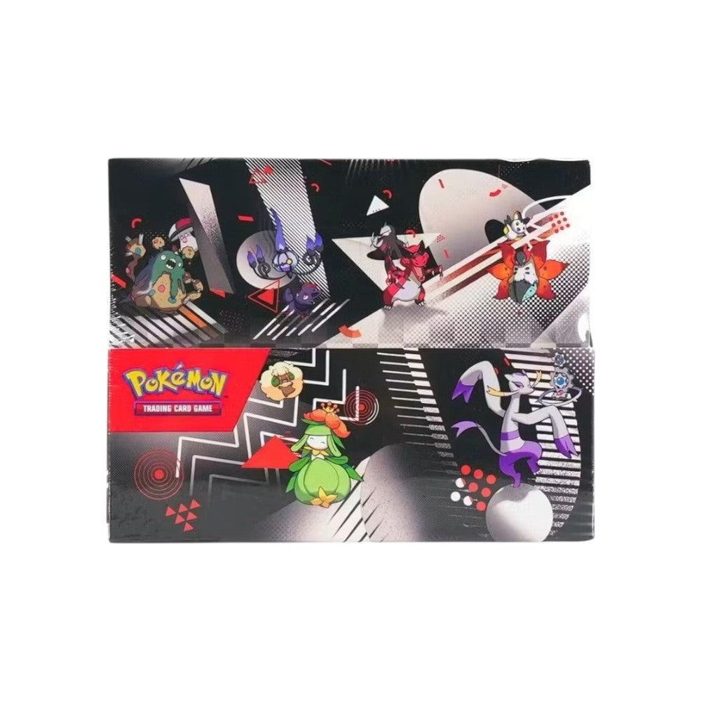 Lowkey Stock factory sealed Pokémon TCG Scarlet & Violet Black Bolt & White Flare Unova mini tin display box