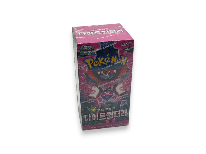 Pokemon Card Scarlet&Violet Night Wanderer Booster Box  sv6a Korean version