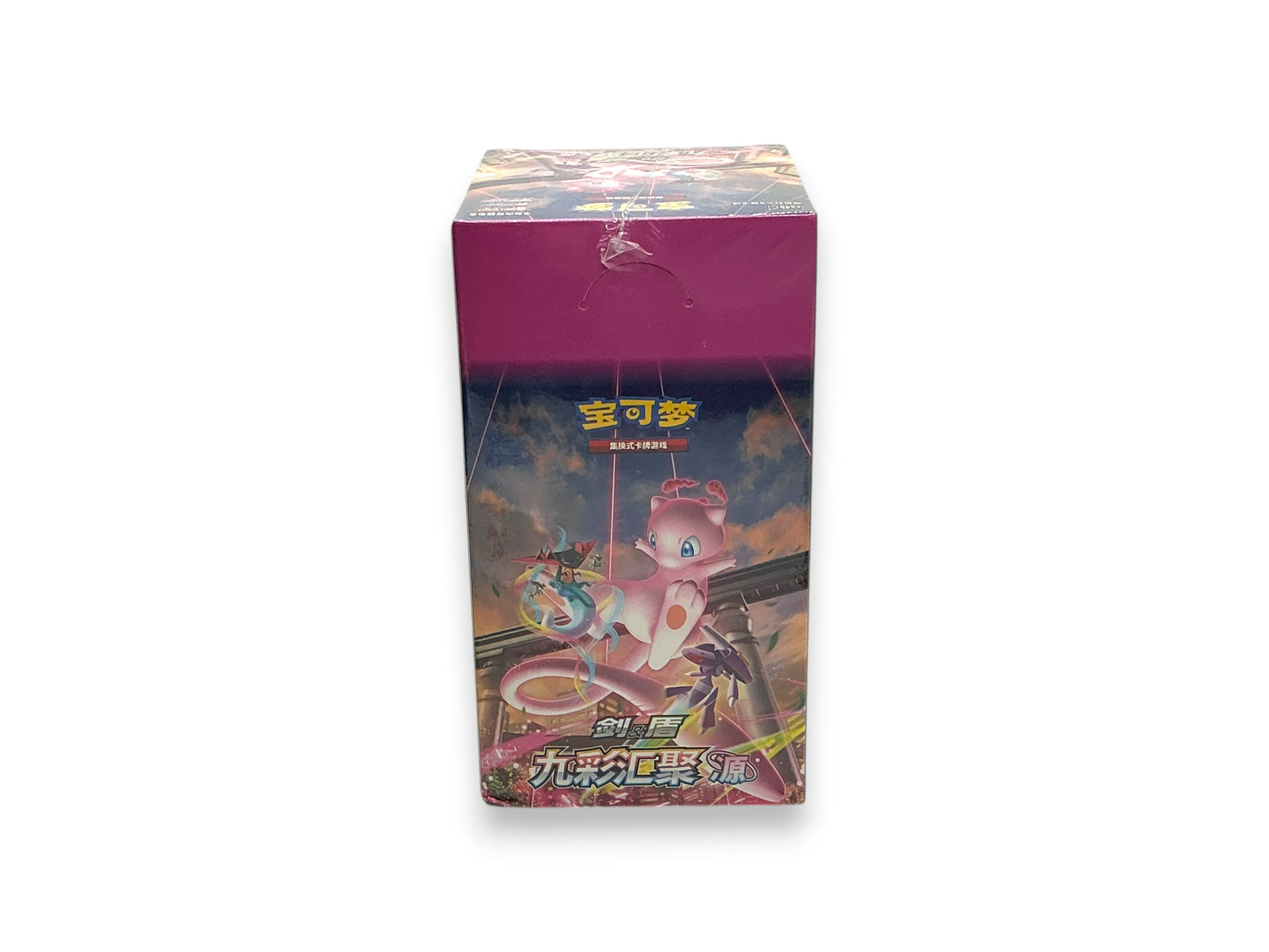 Lowkey Stock Pokemon TCG Nine Colors Gathering Origin SLIM booster box featuring Mew artwork