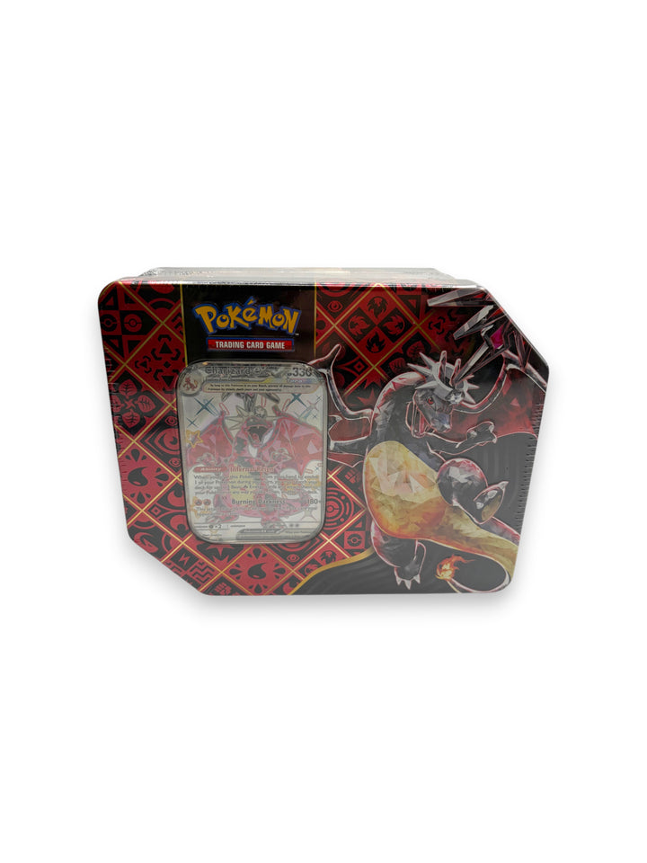 Pokémon TCG: Scarlet & Violet - Paldean Fates Tin - Shiny Charizard ex