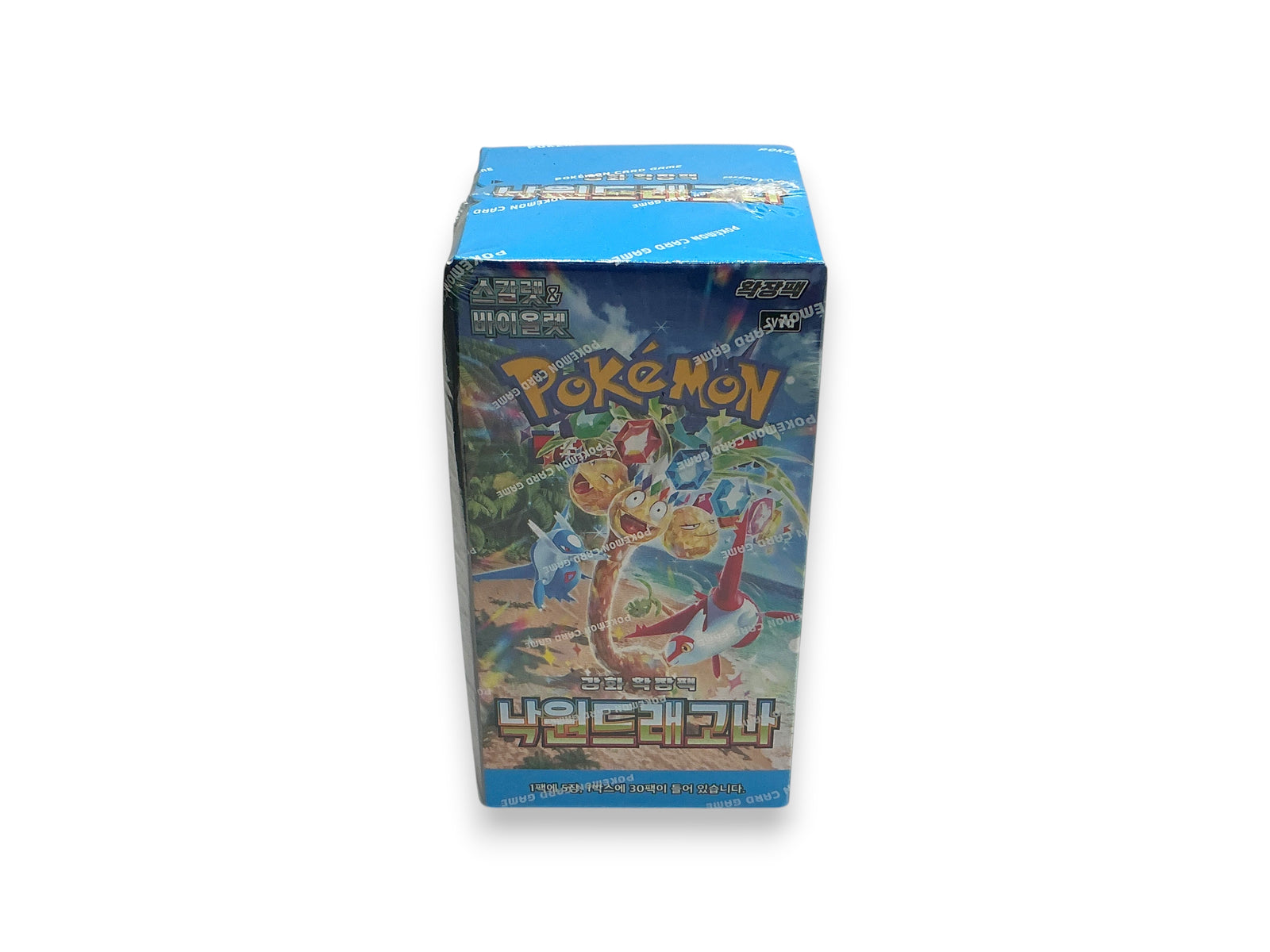 Lowkey Stock sealed Pokemon TCG Scarlet & Violet Paradise Dragona SV7a Korean booster box with dragon illustration