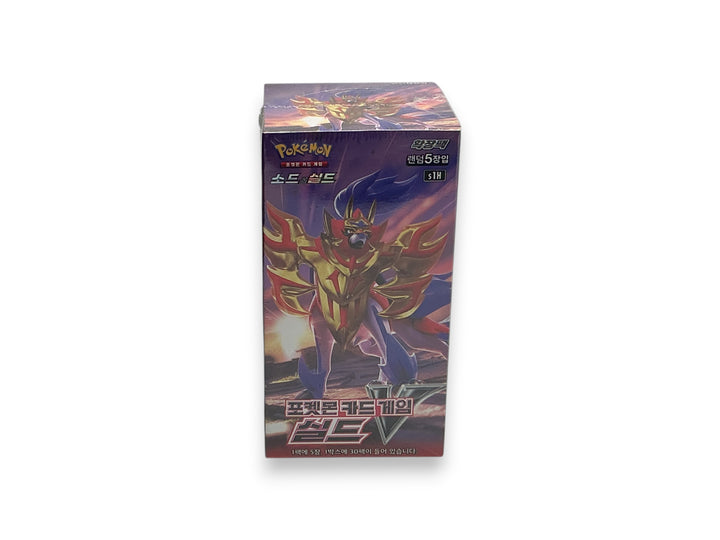 Pokémon Sword & Shield TCG "Shield V" Booster Box s1H - Korean Ver