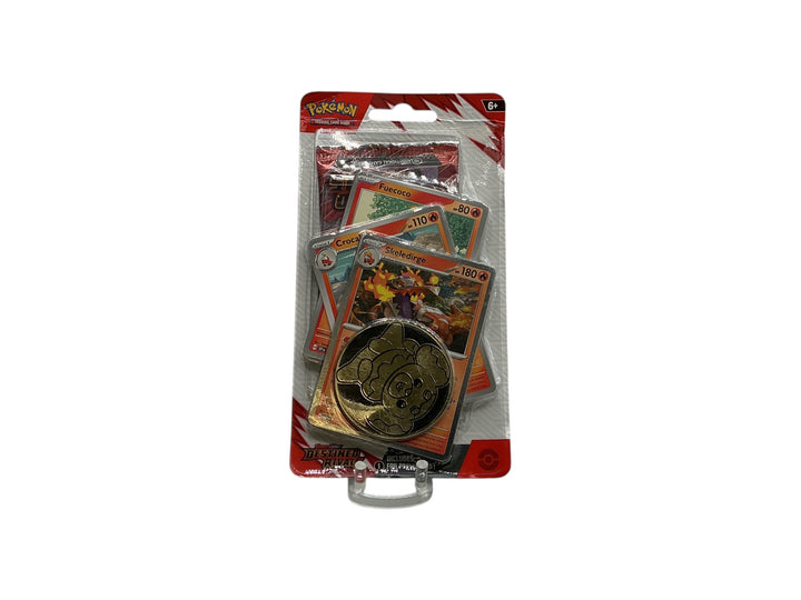 Brand New Sealed POKEMON Destined Rivals Checklane Blister Pack Skeledirge