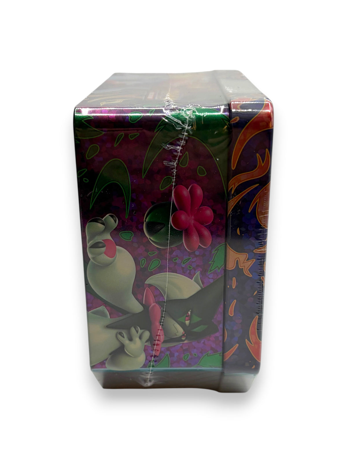 Lowkey Stock Pokemon TCG Paldea Partners Skeledirge EX tin featuring vibrant character artwork in factory seal