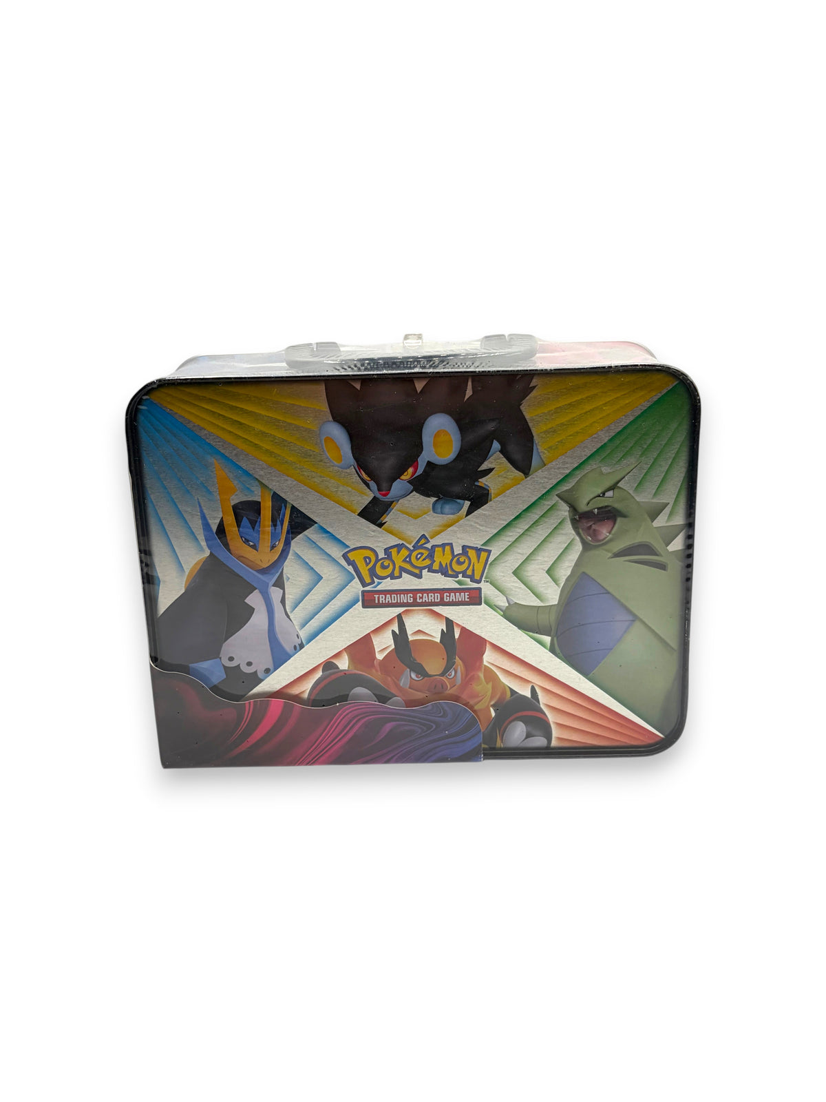 Lowkey Stock factory sealed Pokemon TCG Sword and Shield Spring 2021 collector chest metal tin with character art