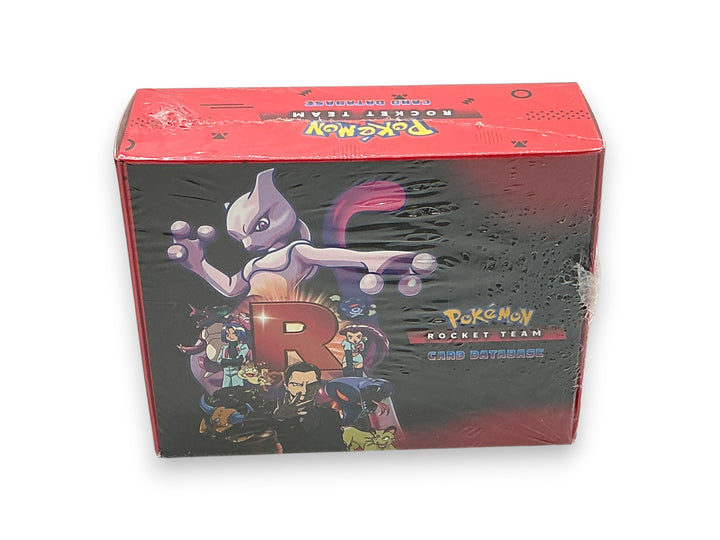 UNLICENSED SEALED BOX POKEMON TEAM ROCKET DATABASE Full Set PERU MEWTWO