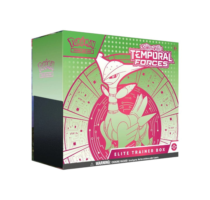 Pokémon TCG: Scarlet & Violet - Temporal Forces Elite Trainer Box - Iron Leaves
