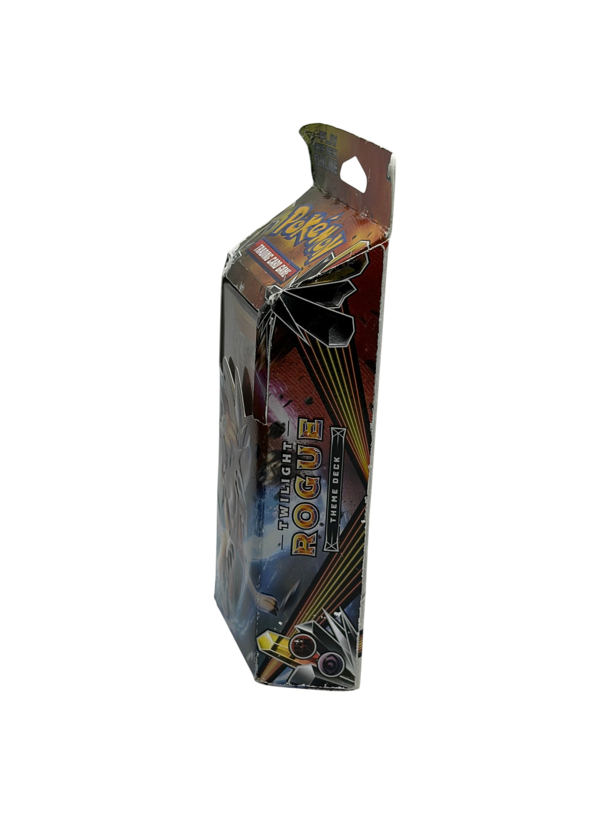 Lowkey Stock Pokémon TCG Sun & Moon Forbidden Light Twilight Rogue theme deck box side view