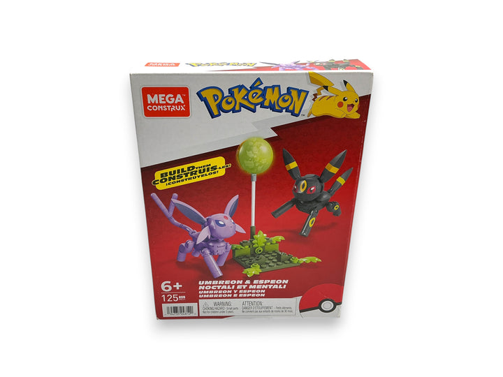 MEGA Pokemon Action Figures Umbreon & Espeon Building Toy Collectible
