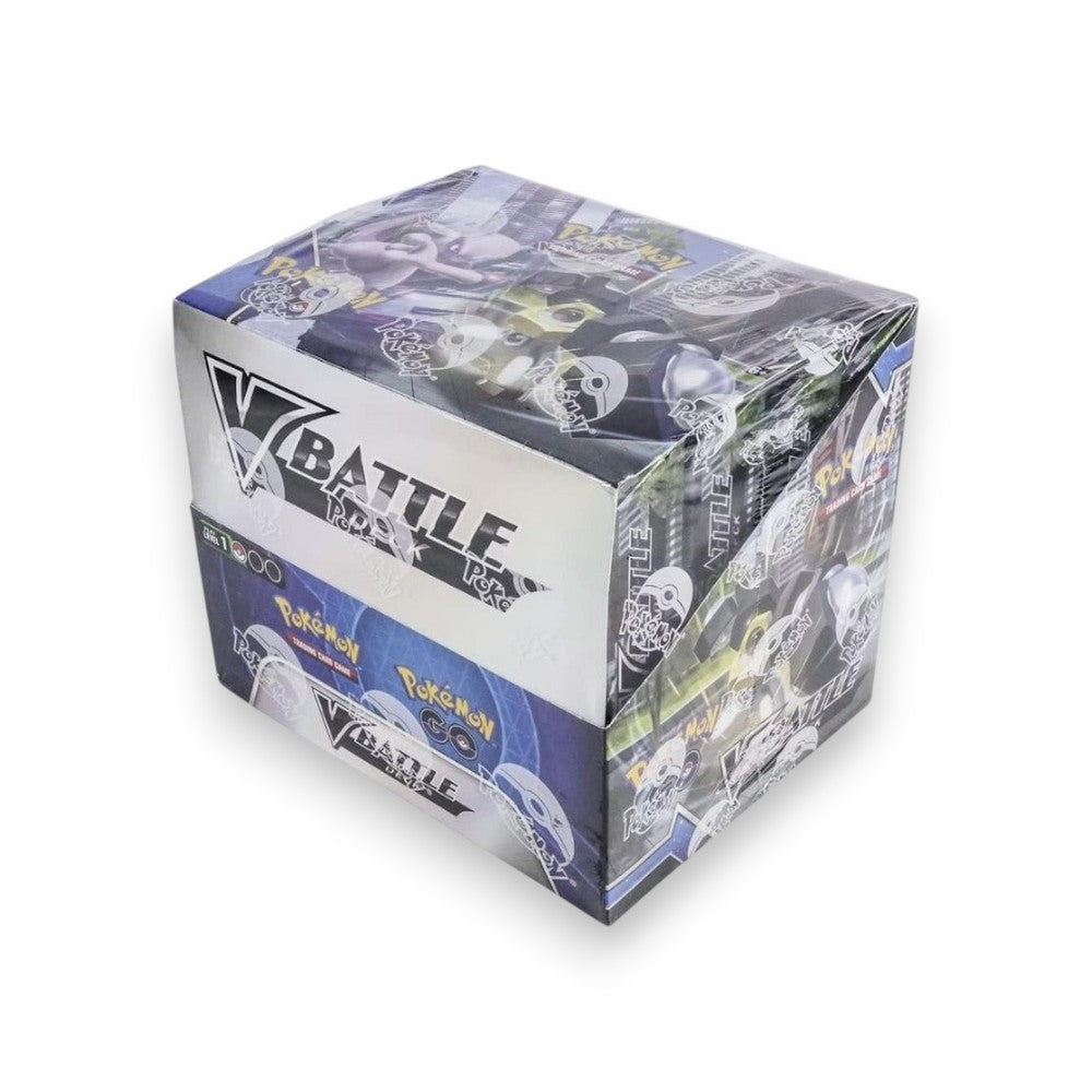Lowkey Stock factory sealed Pokémon TCG Pokémon GO Mewtwo and Melmetal V Battle Deck display box