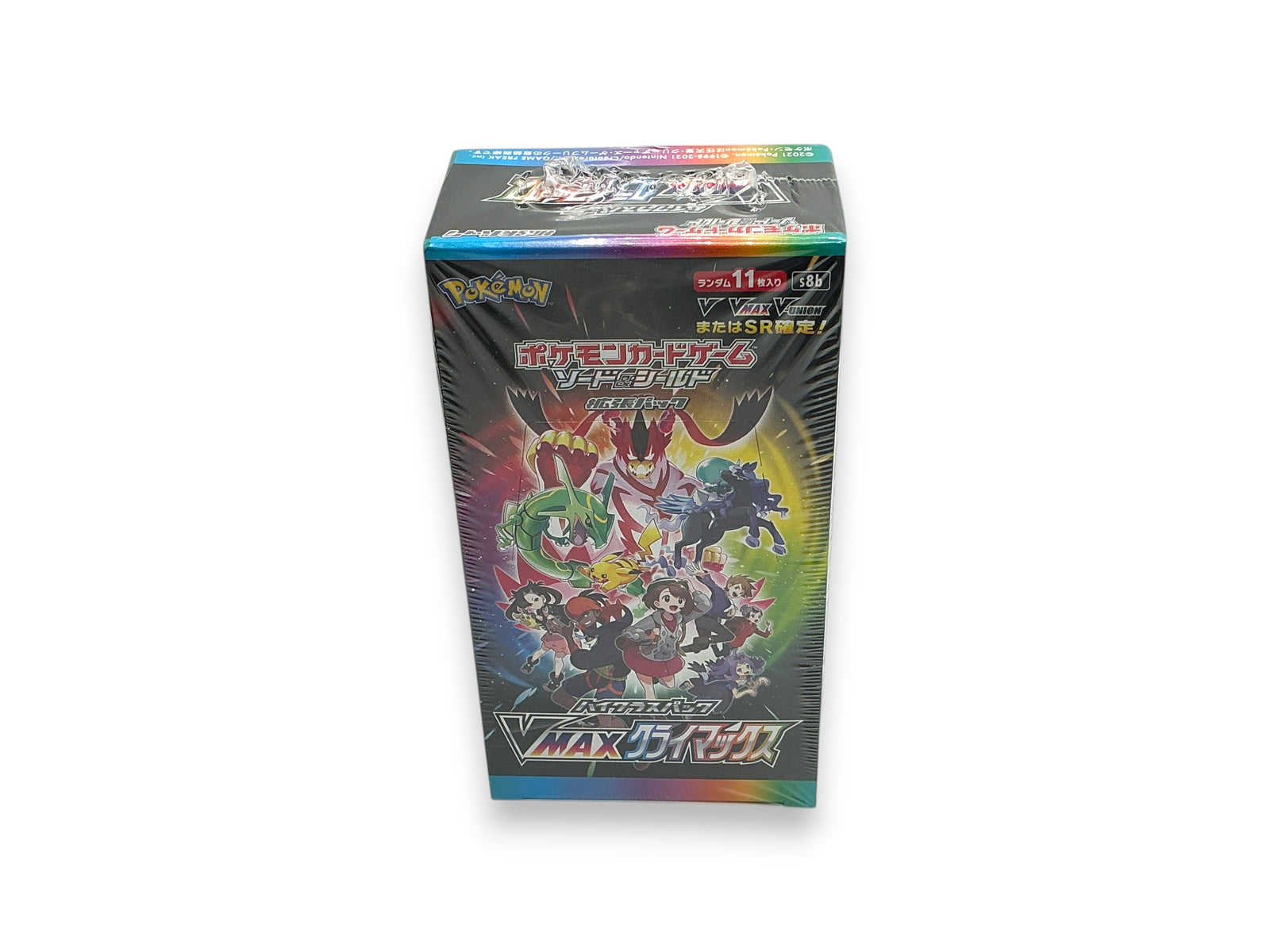 Lowkey Stock sealed Japanese Pokemon Vmax Climax S8B booster box featuring colorful character artwork