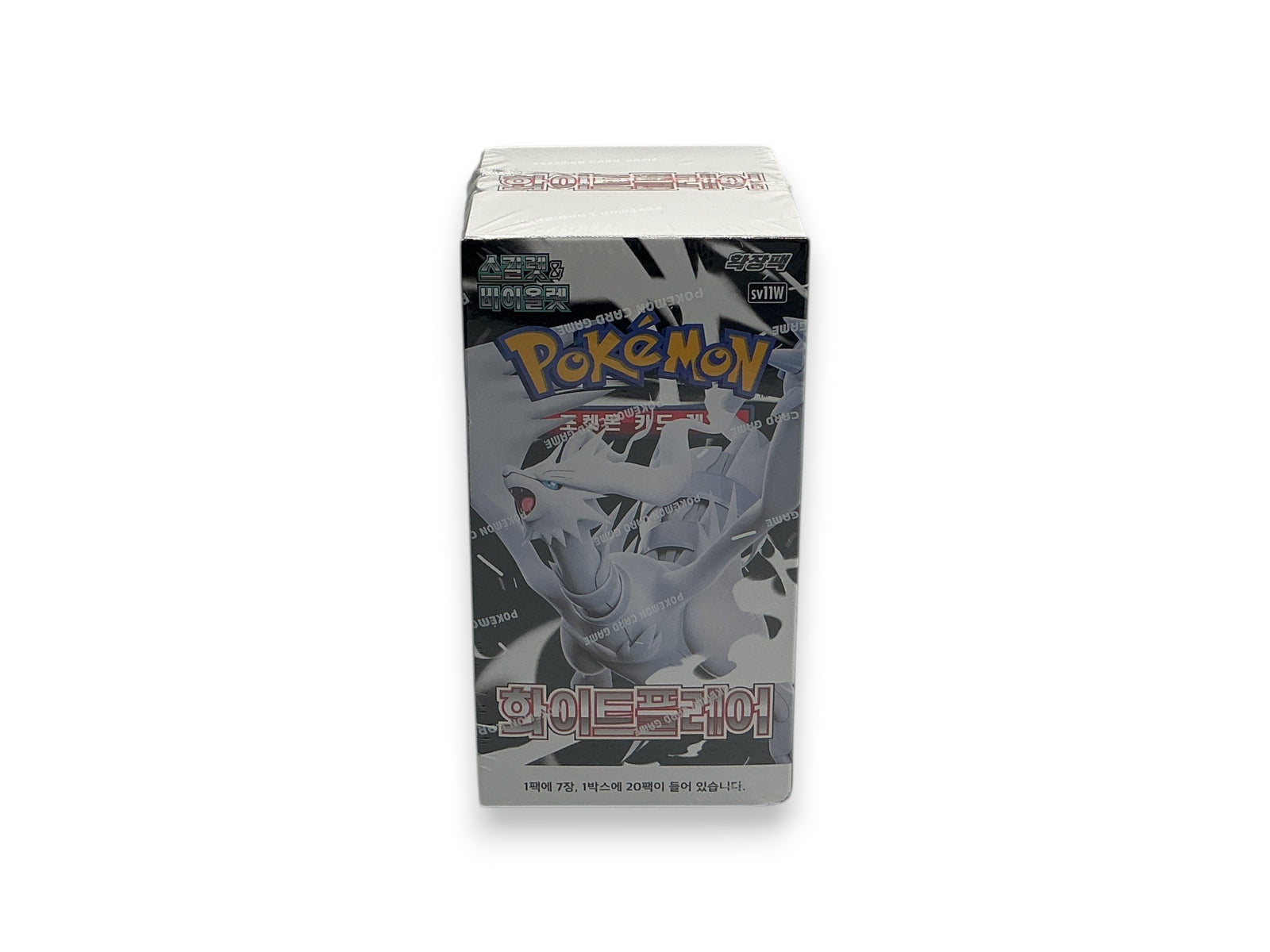 Lowkey Stock sealed Pokemon TCG sv11W Scarlet & Violet White Flare booster box in Korean edition