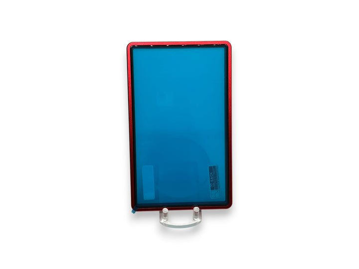 Magnetic Metal Slab Case Protector Bumper For Graded Trading Card - Red