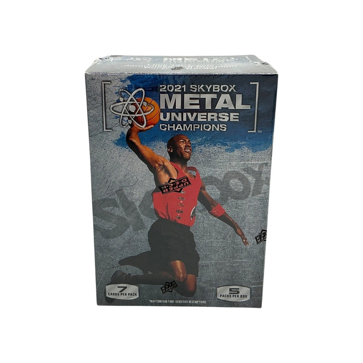 2021 Upper Deck SkyBox Metal Universe Champions Blaster Box