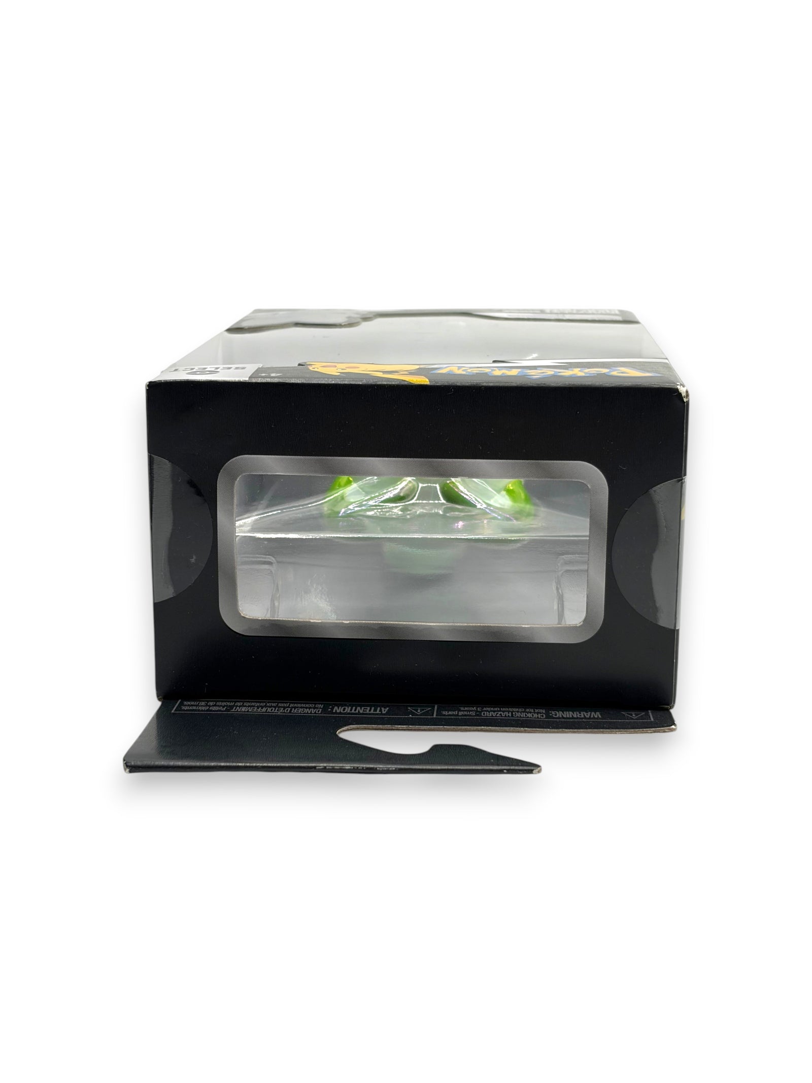 Lowkey Stock Jazwares Pokemon Select Series 2 Iridescent Shine Sprigatito figure in black display box