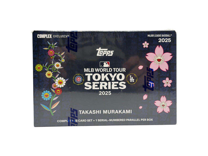 Takashi Murakami 2025 MLB Topps World Tour Tokyo Series Box Dodgers & Cubs