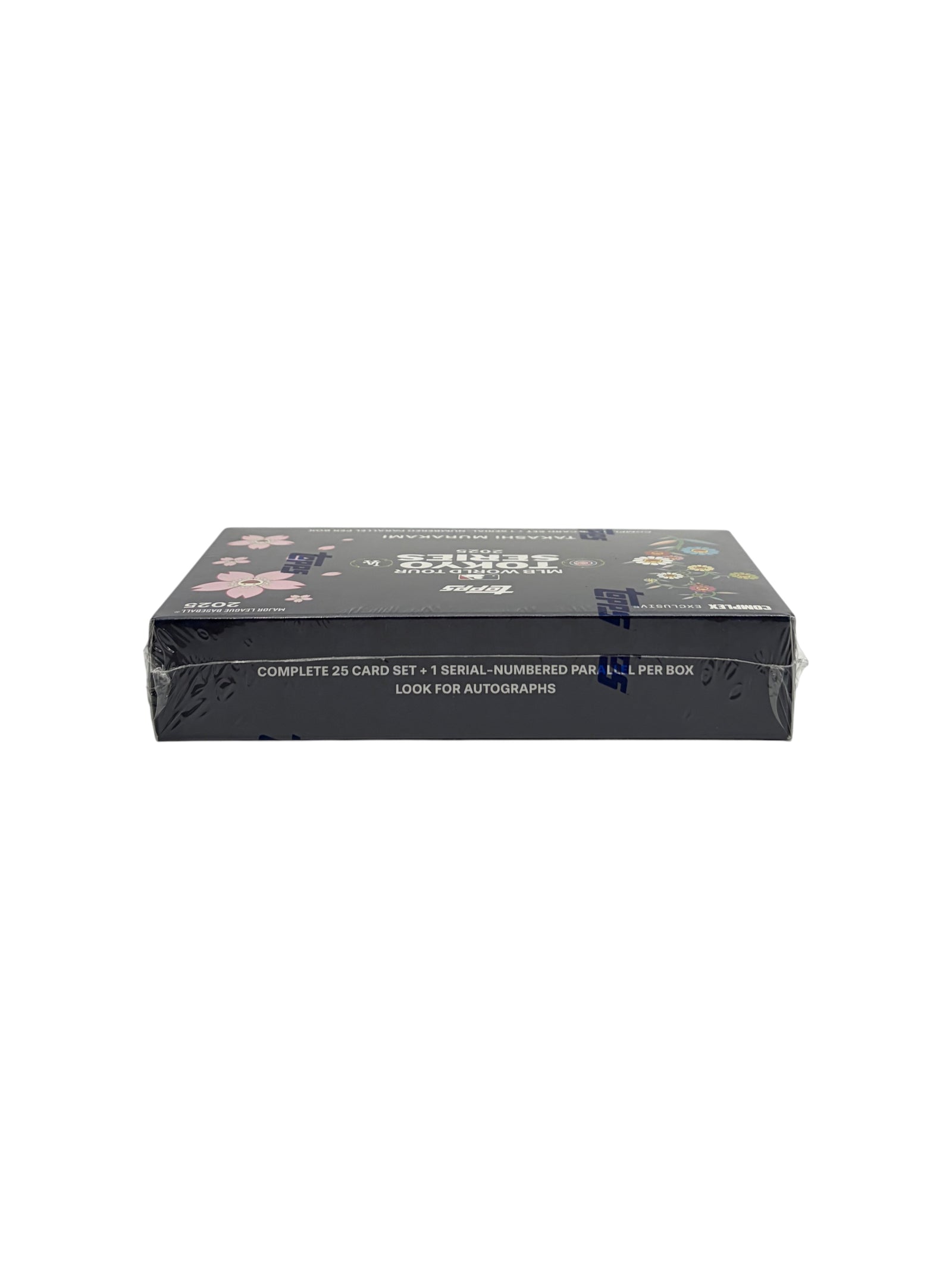 Lowkey Stock factory sealed 2025 Topps World Tour Tokyo Series baseball card box featuring Takashi Murakami art