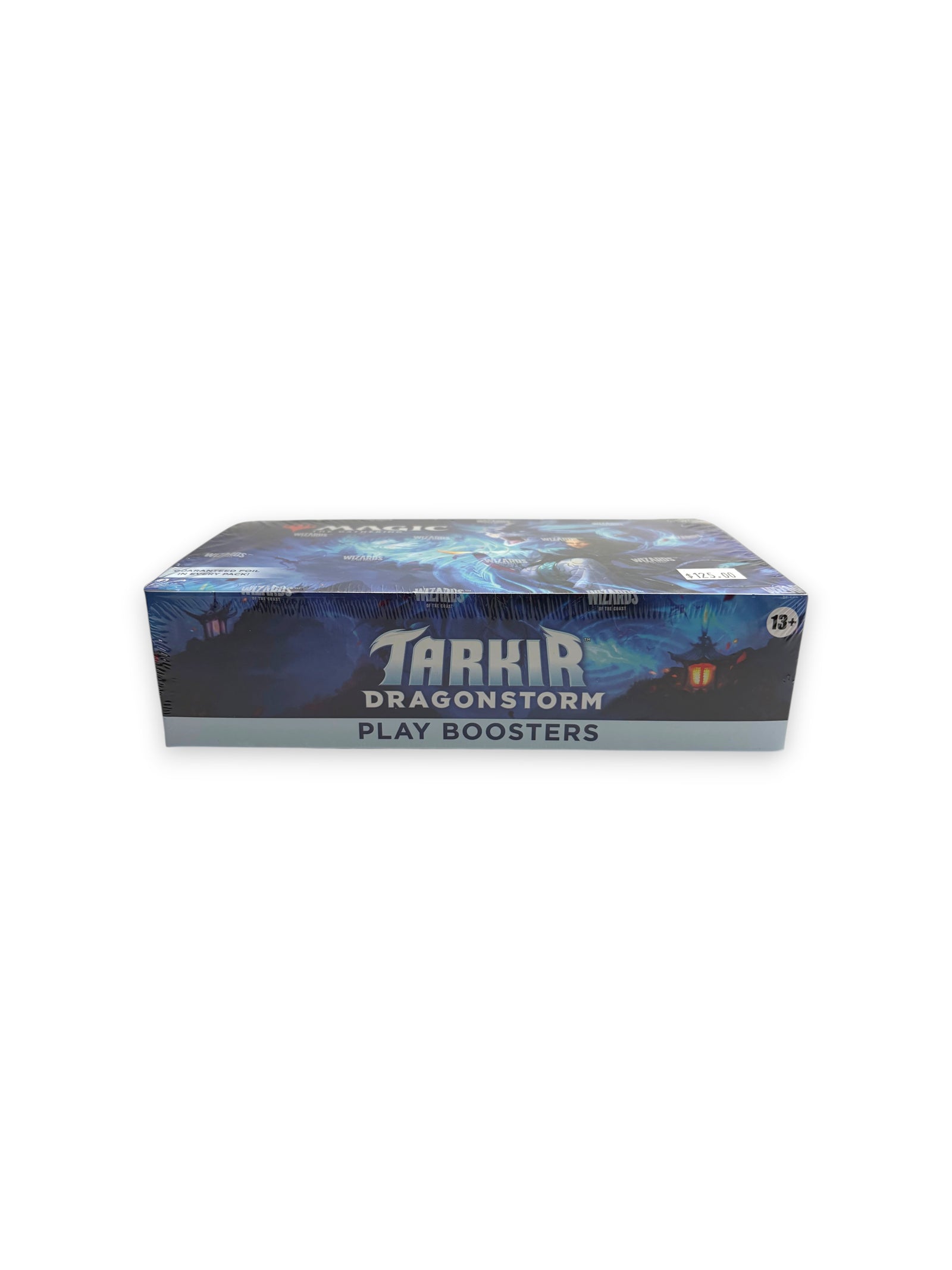 Lowkey Stock Tarkir Dragonstorm Magic the Gathering sealed play booster box with dragon themed packaging