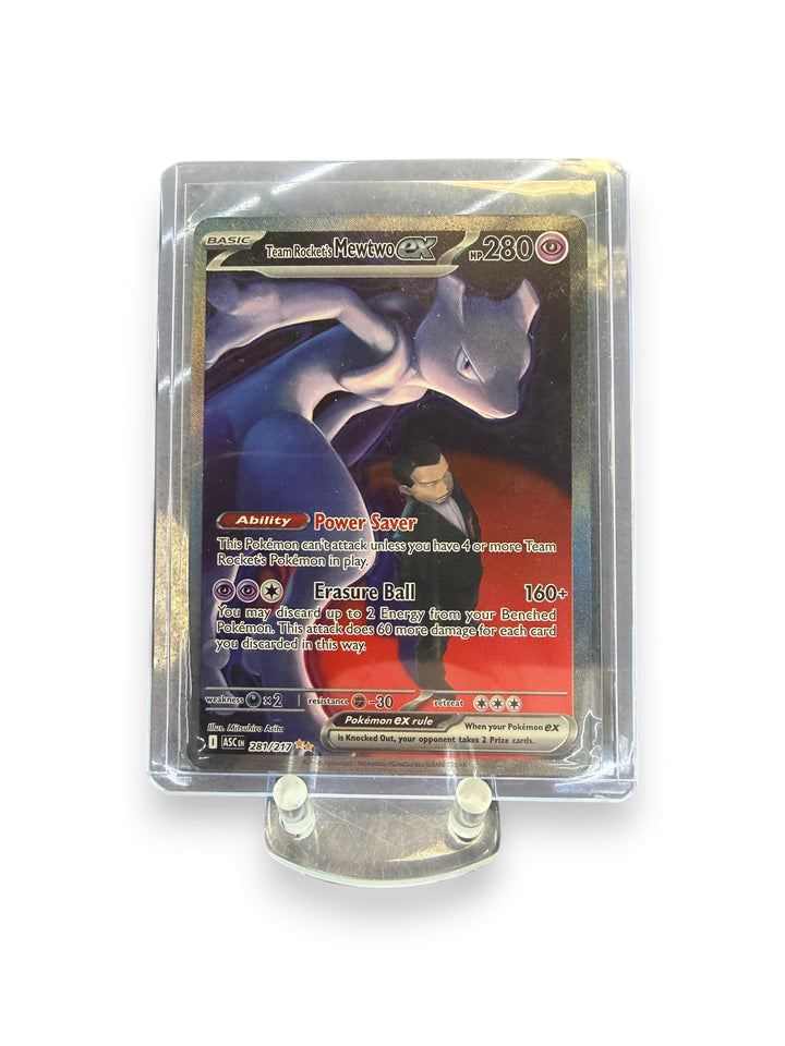 Team Rocket's Mewtwo ex SIR 281/217 Rare Pokemon
