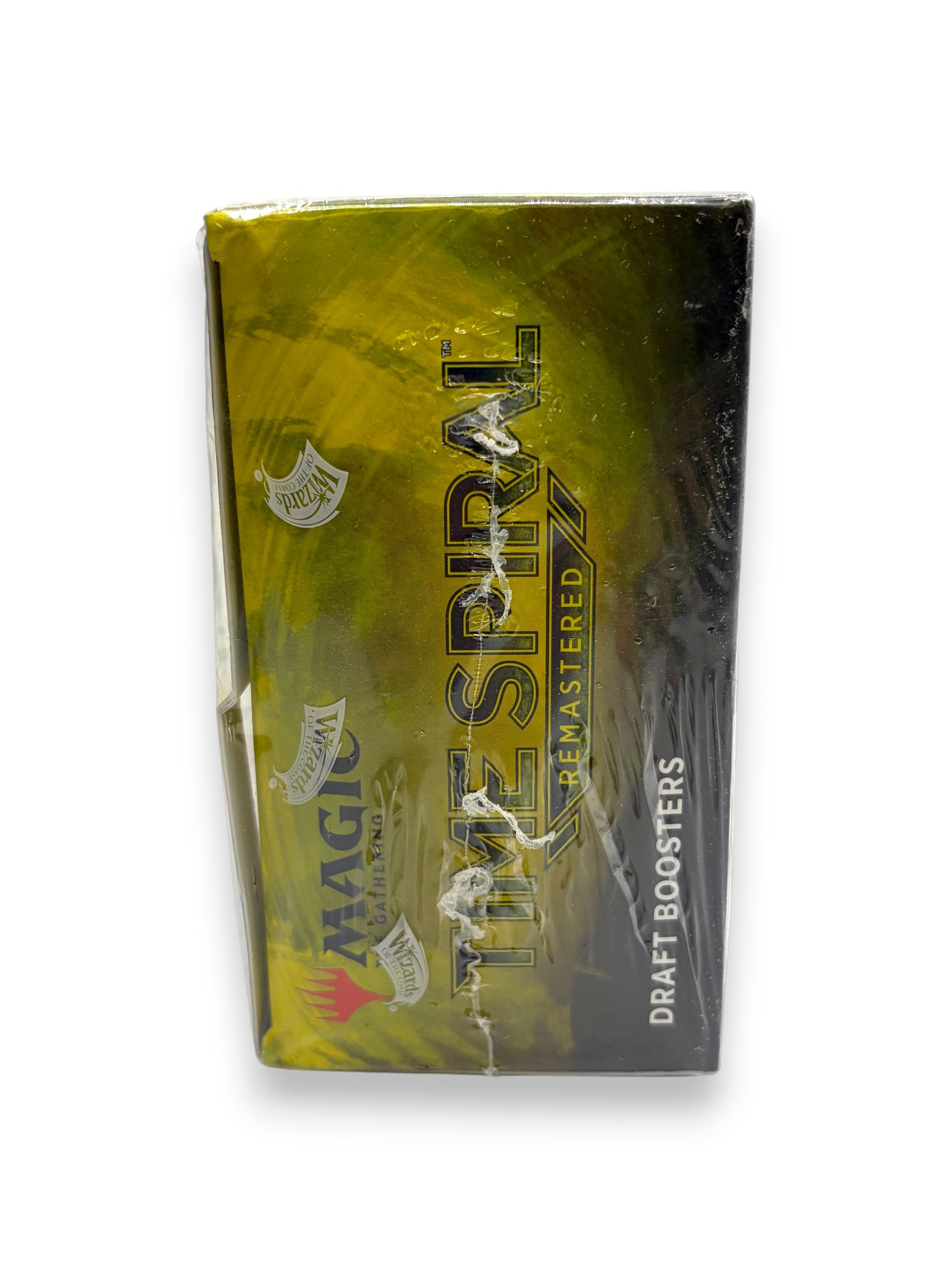 Lowkey Stock Magic: The Gathering Time Spiral Remastered sealed draft booster box in yellow and black packaging