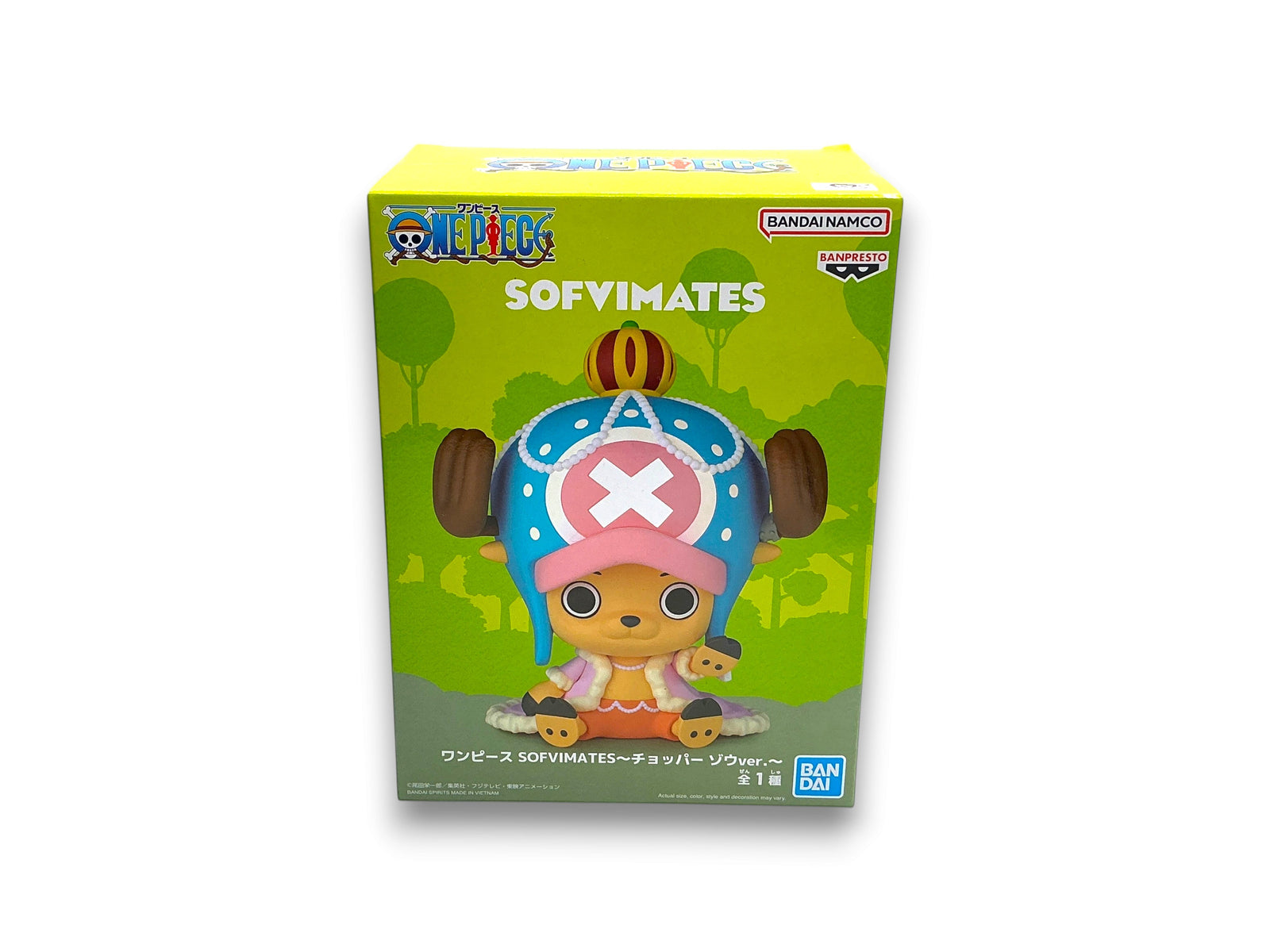 Lowkey Stock Banpresto One Piece Sofvimates Tony Tony Chopper Zou version collectible figure in original box